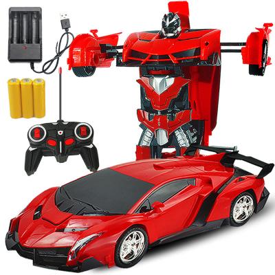 China RC Hobby 6-8 Year Old Boy Grill RC Deformation Remote Control Sport Racing Off-Road Car Vehicle Toy for sale