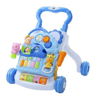 China amazon top sale 4 design 3-in-1 in 1 6~36 months musical infant toddler ride-on baby walker toy for sale