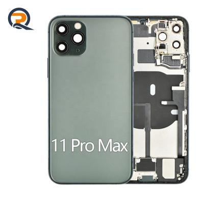 China Original For Iphone Replacement Repairing Full Housing Assembly For iphone 11 pro Max Midnight Green Frame Chassis Back Housing With Parts iphone for sale