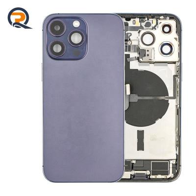 China Original For Iphone Replacement Repairing Original Back Cover Assembly With Flex Cables Replacement For Iphone 14 pro Max Housing Repairing for sale