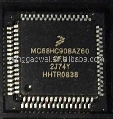 China New original MC68HC908AZ60CFU 2J74Y LQFP64 the new program without key lock chip in running MC68HC908AZ60CFU for sale