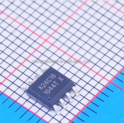 China New original K24C16 K24C16 EEPROM CHIP SOIC-8 IC for sale