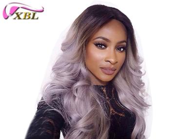 China Soft 8A Grey Curly Hair Weave Body Wave Cambodian Bundles Without Split for sale