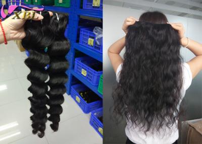 China Smooth Wavy Grade 8A Virgin Remy Hair Extensions No Chemically Processed for sale