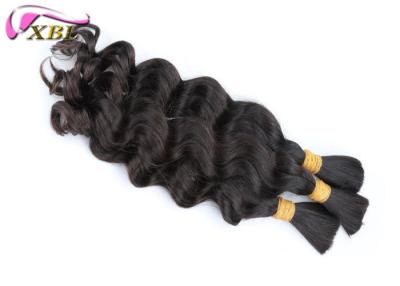 China Loose Body Wave Unwefted Bulk Virgin Hair For Braiding Black Brazilian Human Hair Bundles for sale