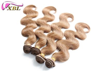 China Thick Ends Colored Brazilian Human Hair Bundles Weave Color 30 Body Wave Human Hair Weft for sale