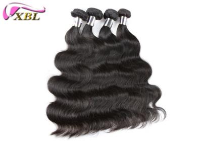 China One Donor Real Virgin Human Peruvian Hair Weft Natural Black Body Wave 22 Inches for sale