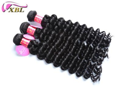 China No Tangle & No Shed Malaysian Virgin Hair Extensions Deep Wave 16 Inches for sale