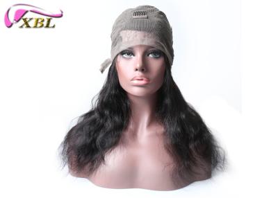 China Glueless Free Full Lace Human Hair Wigs Swiss Lace 18