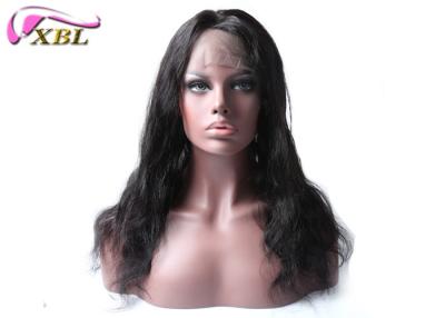 Chine Perruque brésilienne humaine des cheveux 360 de Vierge de 100% avec le style de vague de corps de cheveux de bébé 18 pouces à vendre