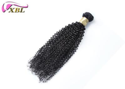 Cina Un tessuto riccio crespo dei capelli umani di stile dei forti capelli brasiliani vergini della salute del donatore in vendita