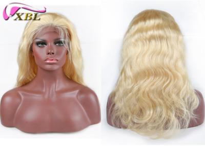 China 14 - 22 Inch Natural Human Hair Lace Front Wigs With Baby Hair For Young Girl for sale