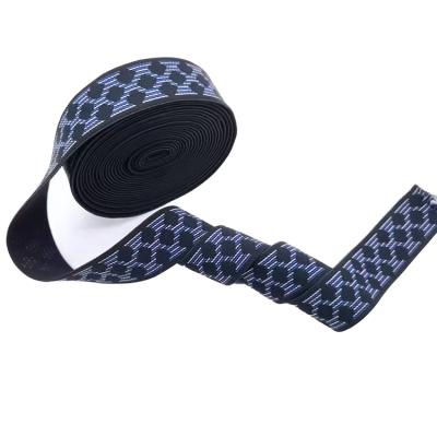 China Factory Price Hot Sale Elastic Band GINYI Jacquard Custom Strap With Logo Elastic Tape For Underwear for sale