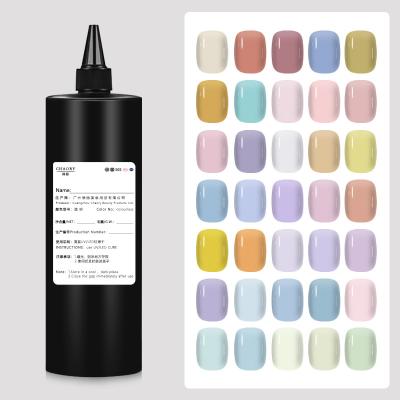 China Nail Salon DIY Nail Art Wholesale OEM Private Label Colored UV Led Gel Varnish Semi Permanent Soak Off Gel Nail Polish For Nails Art Salon for sale