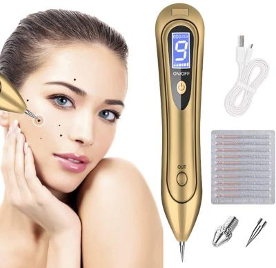 China 9 Speed ​​Level Beauty Mole Laser Spot Removal Pen Tattoo Remover Acne Freckle Skin Tag Tatoo Device Field Laser Spot Removal Pen for sale