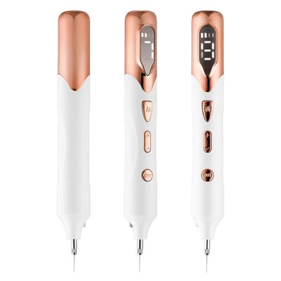 China Pigment Removal 9 Speeds Adjustment Dark Spot Freckle Warts Skin Tag Tattoo USB Mole Removal Pen for sale