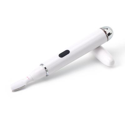 China Eco-Friendly Wholesale Woman Stainless Steel Rechargeable Electric Blade Eyebrow Shaver for sale