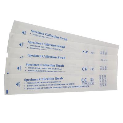 China Sterilization Medical Packaging Disposable Medical Pouch For Specimen Collection Swab Packaging for sale