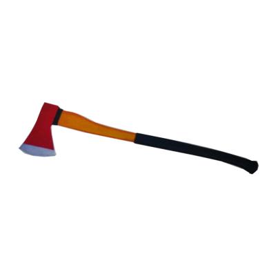 China High Quality Supply A613 C45l Unrated Professional Ax Heat Treatment Forged A613 Ax With Long Fiberglass Handle for sale