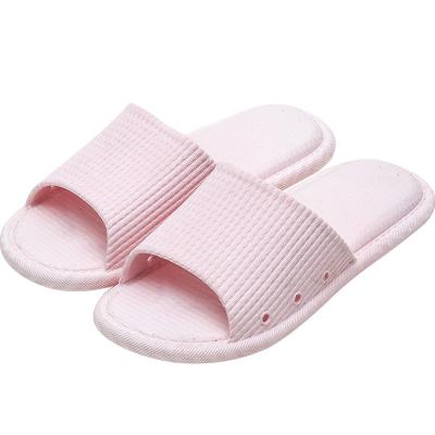 China Breathable couple take a bath indoors in summer and airing slippers. New men's non-slip slippers are at home. for sale