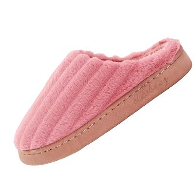 China Fashion Trend Design Ladies Non-slip Slippers Artificial Fur Slippers Women's Soft Flat Shoes for sale