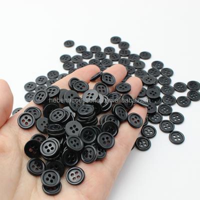 China Viable Wholesale OEM ODM Button Good For Garment Fabric Shirt Pants Logo Round 2 Or 4 Hole Size 25MM Big Resin Printed Custom Buttons for sale