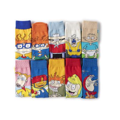 China Wholesale High Quality Cheap QUICK DRY Cartoon Character Anime Cotton XINGYANG Meias Meias Funny Socks For Men for sale