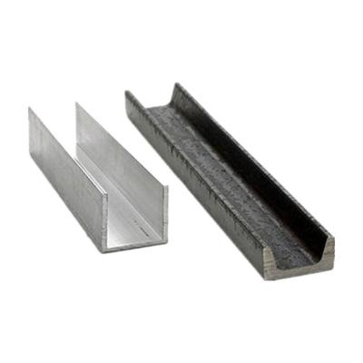 China Construction 2 Steel Channel Weight Galvanized Steel U Beam U Channel Strength for sale