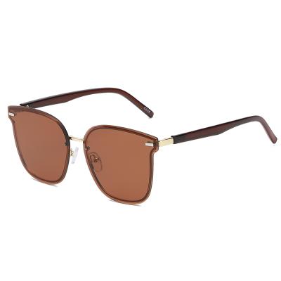 China 2021 New Arrival Rimless Nylon Metal Joyvon Male Sunglasses For Men Sun Glasses With Logo Branding for sale