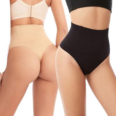 China Breathable High quality female Colombian Shapewear underwear Fajas Colombianas High Waist Tummy Control panties seamless Shaper thong for sale