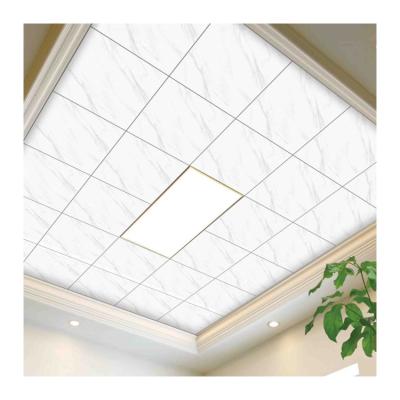 China Decorative Aluminum Ceiling Tile Integrated Square Metal Ceiling Tiles for sale