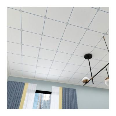 China Integrated Modern Square Ceilings Decor Materials Ceiling Design For Decoration Clip In Squares Aluminum Ceiling Tile for sale