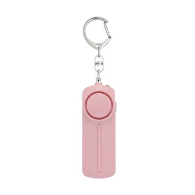 China Cute Personal Security Alarm Women Self-defense Light Alarm Key Chain Bag Key Chain Pendant for sale