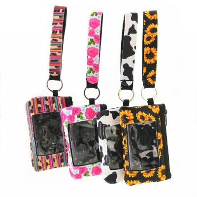 China OTHER Neoprene Promotional Wallet Sublimation Key Chain Masks Neoprene Key Chain Wristband for sale