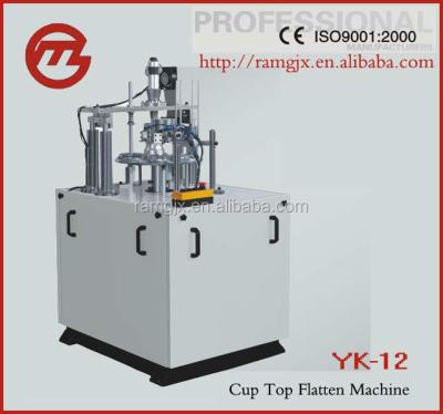 China YK-12 cup top flatten machine YK-12 for sale