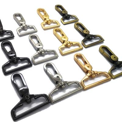 China Heavy Duty Metal Spring Small Eye Belt Water Treatment Bag Zinc Clasp Stainless Steel Snap Hook Clip Swivel for sale