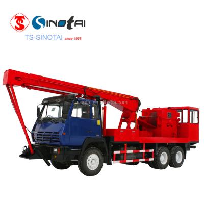 China Oil Field Best Front Aligned Oil Recovery Mobile Truck for sale