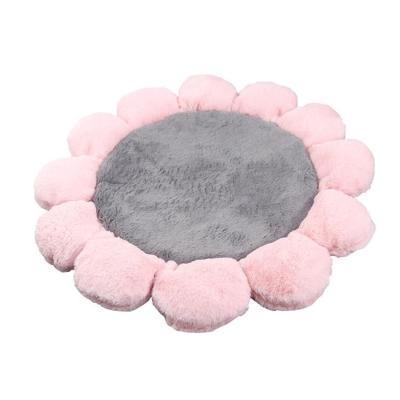 China Luxury Multifunction Washable Removable Comfortable Cute Cushion Breathable Soft Warm Pet Bed for sale