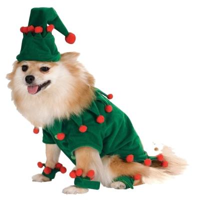 China 2022 New Style Sustainable Christmas Pet Autumn Winter Cute Clothes Dog Apparel Luxury Manufacturer for sale