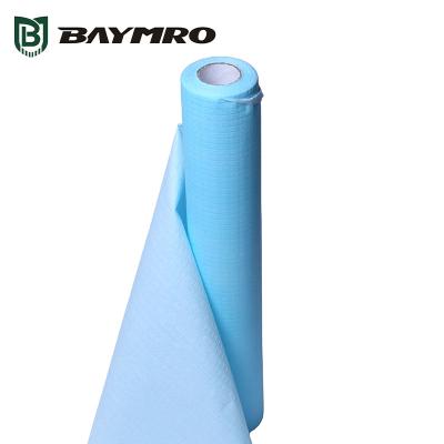 China Breathable Disposable Bed Sheet for Hospital PE Disposable Tissue Paper for sale