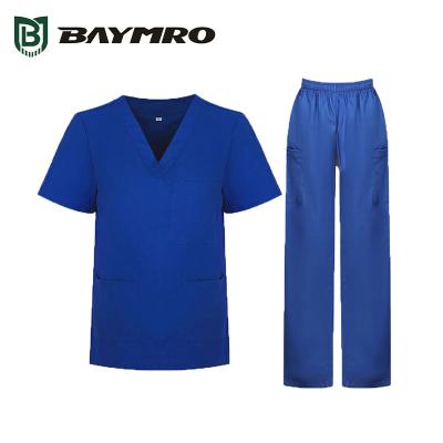 China Disposable Medical Hospital Scrub Suits Nurse Uniform Workwear Uniform Disposable Surgical Suit Suit for sale