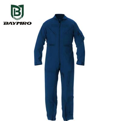 China Long sleeve fireproof coverall factory supply NOMEXF FRC flame retardant jumpsuit FRC for sale