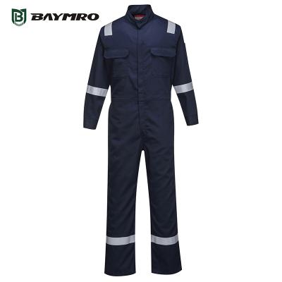 China Antistatic Heat Resistant Fiber Coveralls Reflective Flame Retardant Coverall for sale