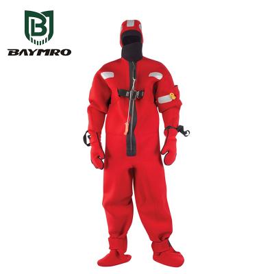 China High Visibility High Quality Immersion Survival and Rescue Suits CCS Approved Hot Immersion Suit For Water Safety Life Jacket for sale