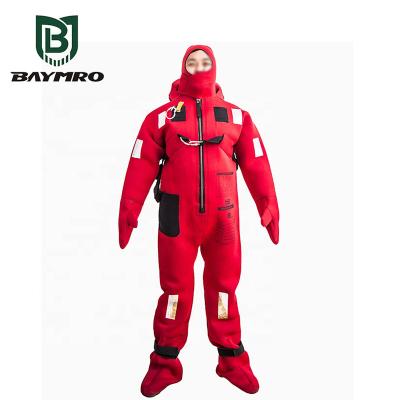 China High Visibility Clothing Adiabatic Cold Proof Lifeboat Work Lifesaving Clothing for sale