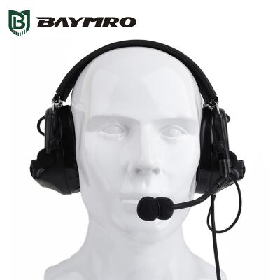 China Comfortable Helmet Noise Reduction Communication Electronic Ear Muffs with Military for Outdoor Sport for sale