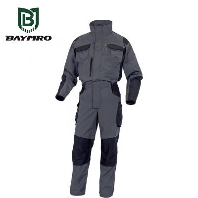 China Custom Multiple Pockets Mens Safety Workwear Clothing Cotton Logo Cheap Safety Workwear Coveralls for sale