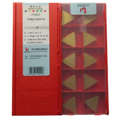 China Internal Turning Tool JXTC TPKN TPKN2204PDTR JT4025 Carbide Inserts CNC Tool Lathe Cutter Turning Tools for sale