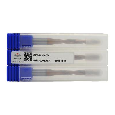 China ZCC GD05C-0400, GD05C-0420 Carbide CNC Steel Twist Drills for sale