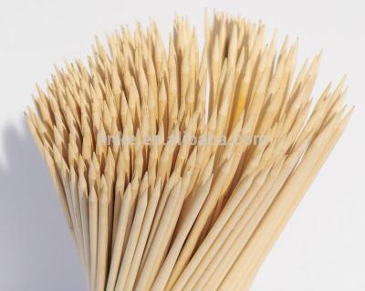 China Easily cleaned wooden skewer sticks barbecue food/skrewer skewer for sale